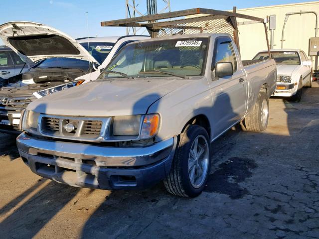 1N6DD21S0XC303951 - 1999 NISSAN FRONTIER X GRAY photo 2