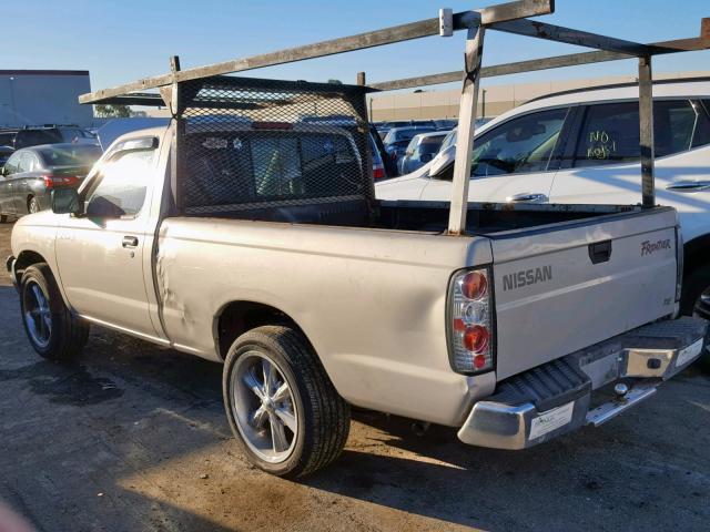 1N6DD21S0XC303951 - 1999 NISSAN FRONTIER X GRAY photo 3