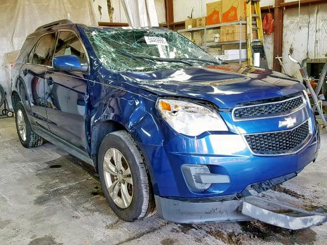 2CNALDEW6A6219212 - 2010 CHEVROLET EQUINOX LT BLUE photo 1