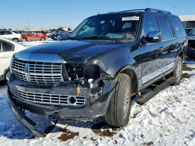 5LMJJ2J50AEJ03424 - 2010 LINCOLN NAVIGATOR BLACK photo 2