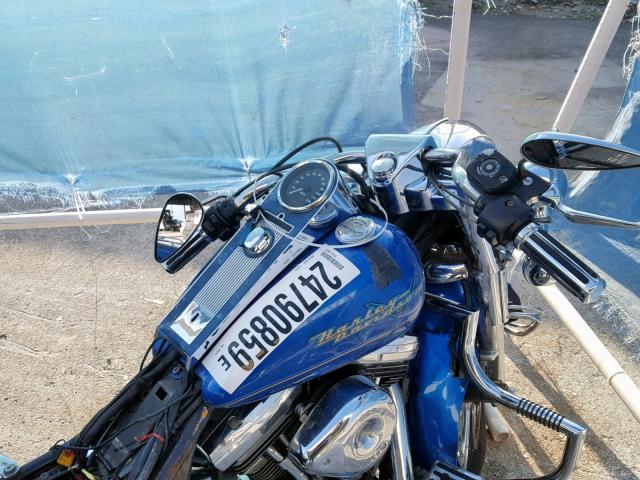 1HD1FDL17VY603291 - 1997 HARLEY-DAVIDSON FLHR BLUE photo 5