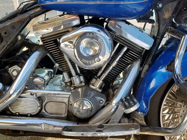 1HD1FDL17VY603291 - 1997 HARLEY-DAVIDSON FLHR BLUE photo 7