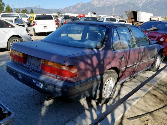 JHMCB7645LC098485 - 1990 HONDA ACCORD DX BROWN photo 4