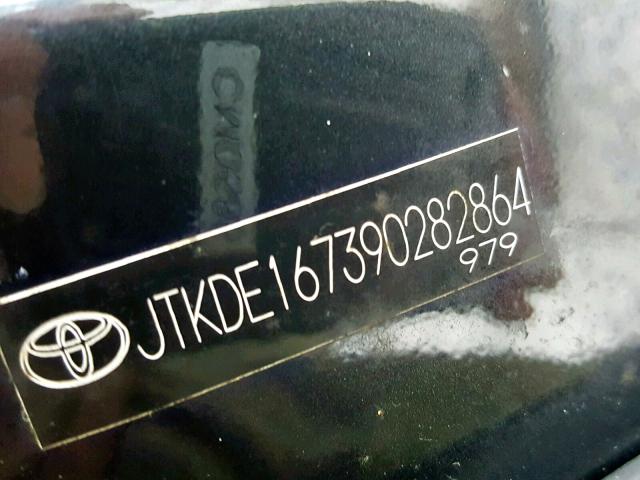 JTKDE167390282864 - 2009 TOYOTA SCION TC 黑色 照片 10