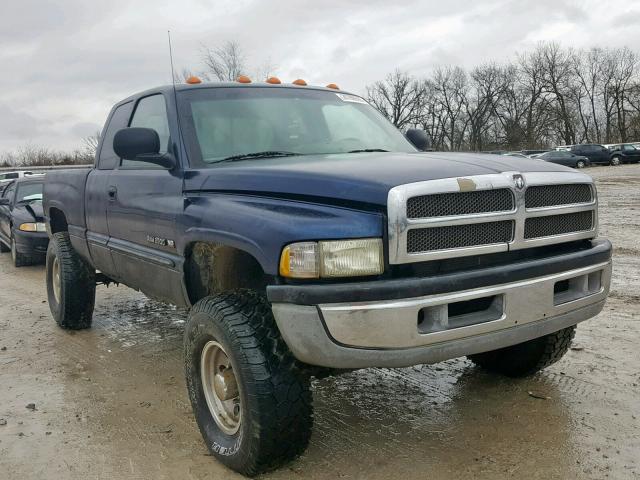 1B7KF23Z9YJ128658 - 2000 DODGE RAM 2500 BLUE photo 1