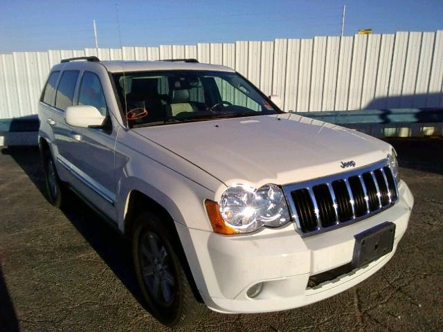 1J8HR58N78C237092 - 2008 JEEP GRAND CHER WHITE photo 1