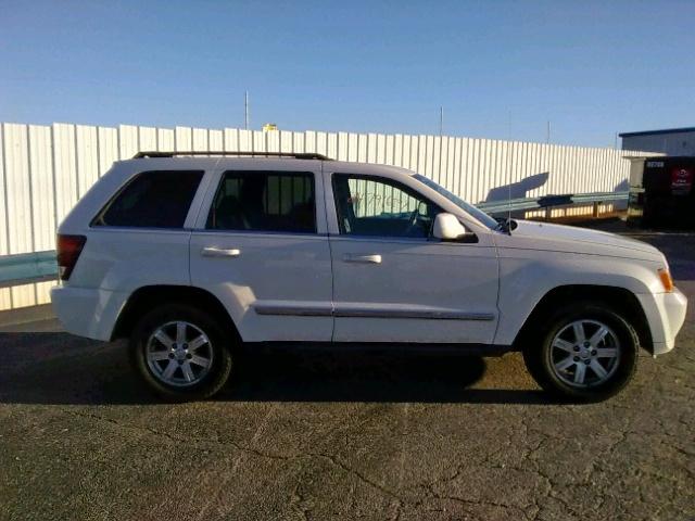 1J8HR58N78C237092 - 2008 JEEP GRAND CHER WHITE photo 9