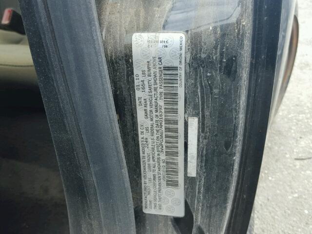 3VWPG3AG7AM016392 - 2010 VOLKSWAGEN NEW BEETLE Qara foto 10