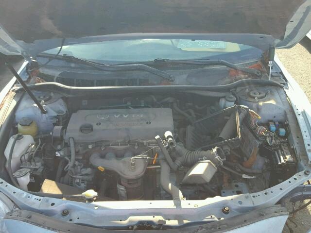 4T1BE46K27U692545 - 2007 TOYOTA CAMRY NEW BLUE photo 7