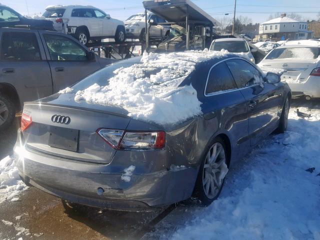 WAUGFAFR8CA042890 - 2012 AUDI A5 PREMIUM GRAY photo 4