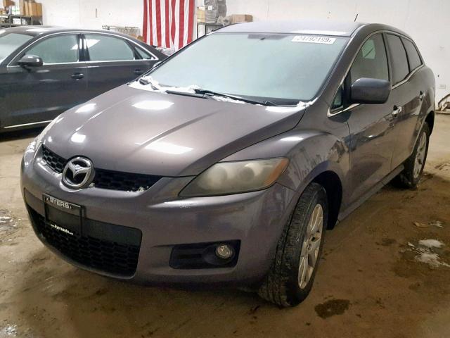 JM3ER293770130766 - 2007 MAZDA CX-7 GRAY photo 2