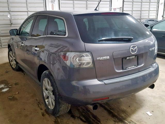 JM3ER293770130766 - 2007 MAZDA CX-7 GRAY photo 3