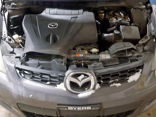 JM3ER293770130766 - 2007 MAZDA CX-7 GRAY photo 7