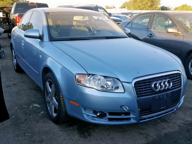 WAUAF78E75A574346 - 2005 AUDI A4 2.0T BLUE photo 1