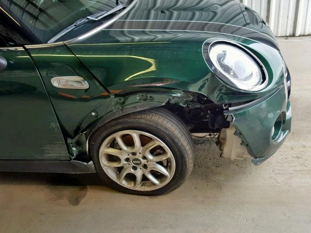 WMWXM7C54ET970326 - 2014 MINI COOPER S GREEN photo 9