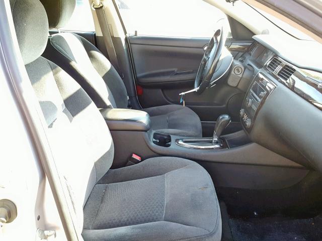 2G1WG5E36D1138506 - 2013 CHEVROLET IMPALA LT SILVER photo 5