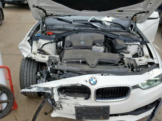 WBA8E5G31HNU44548 - 2017 BMW 320 XI WHITE photo 7