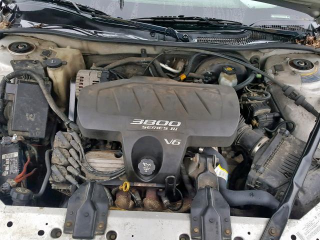 2G2WP522341122545 - 2004 PONTIAC GRAND PRIX SILVER photo 7