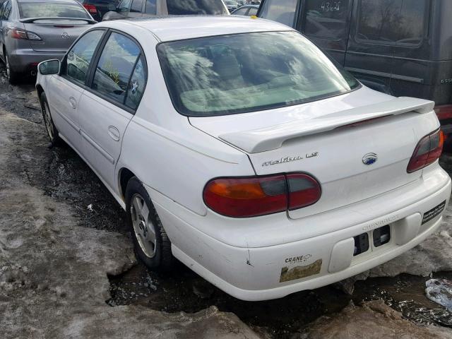 1G1NE52J33M731845 - 2003 CHEVROLET MALIBU LS WHITE photo 3
