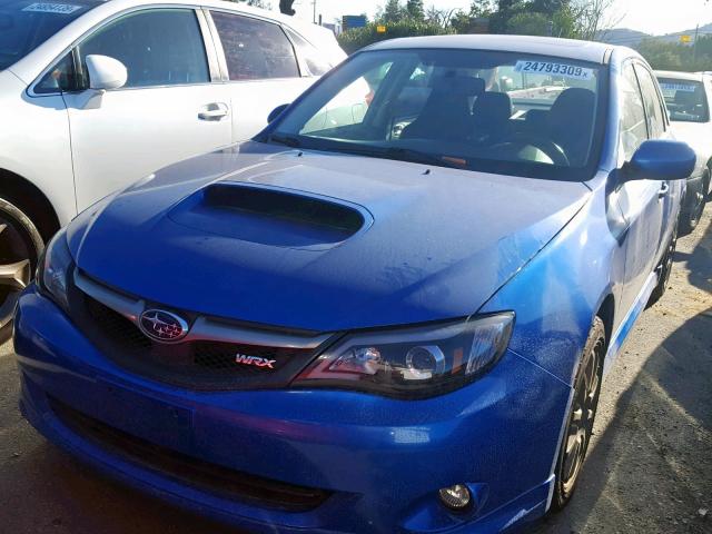 JF1GE766X9G517790 - 2009 SUBARU IMPREZA WR BLUE photo 2