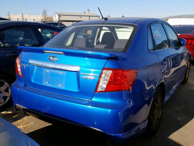 JF1GE766X9G517790 - 2009 SUBARU IMPREZA WR BLUE photo 4