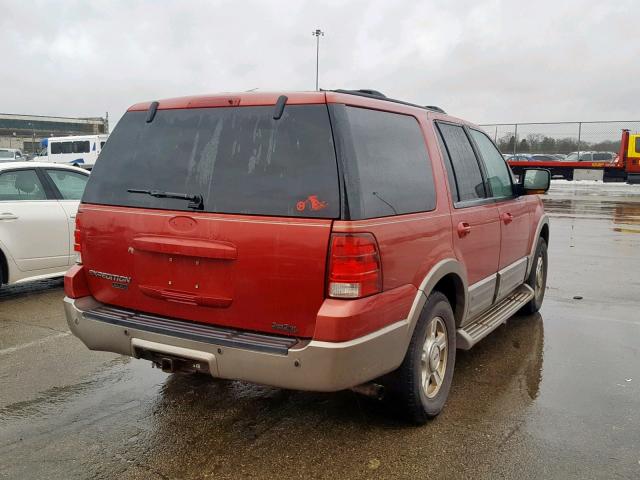 1FMFU18L53LC07579 - 2003 FORD EXPEDITION RED photo 4