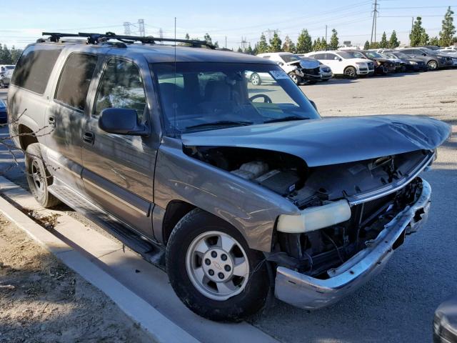 3GNEC16T02G341019 - 2002 CHEVROLET SUBURBAN GRAY photo 1