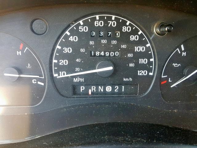 1FTYR14V9XTA94280 - 1999 FORD RANGER SUP წითელი ფოტო 8