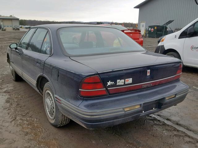 1G3HN53L3N1831856 - 1992 OLDSMOBILE 88 ROYALE BLUE photo 3