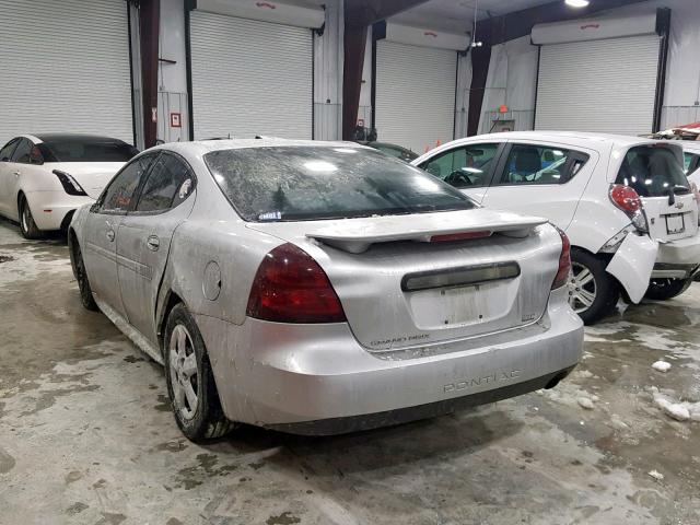 2G2WP522X51129915 - 2005 PONTIAC GRAND PRIX SILVER photo 3