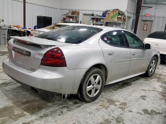 2G2WP522X51129915 - 2005 PONTIAC GRAND PRIX SILVER photo 4