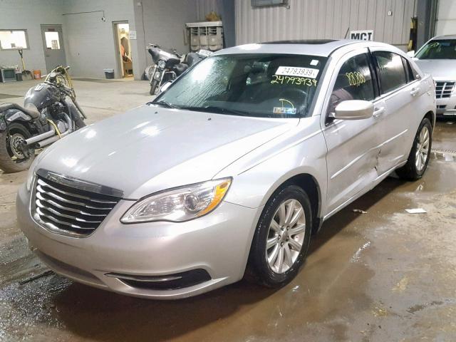 1C3BC1FG4BN577375 - 2011 CHRYSLER 200 TOURIN SILVER photo 2