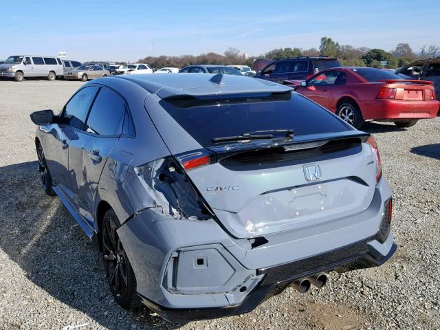 SHHFK7H48HU429600 - 2017 HONDA CIVIC SPOR GRAY photo 3