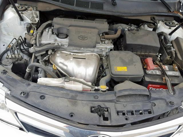 4T1BF1FK5EU354677 - 2014 TOYOTA CAMRY L WHITE photo 7