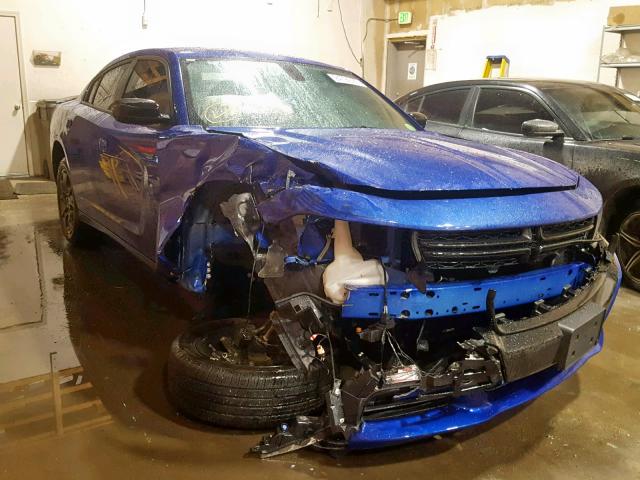 2C3CDXJG8JH213530 - 2018 DODGE CHARGER GT BLUE photo 1