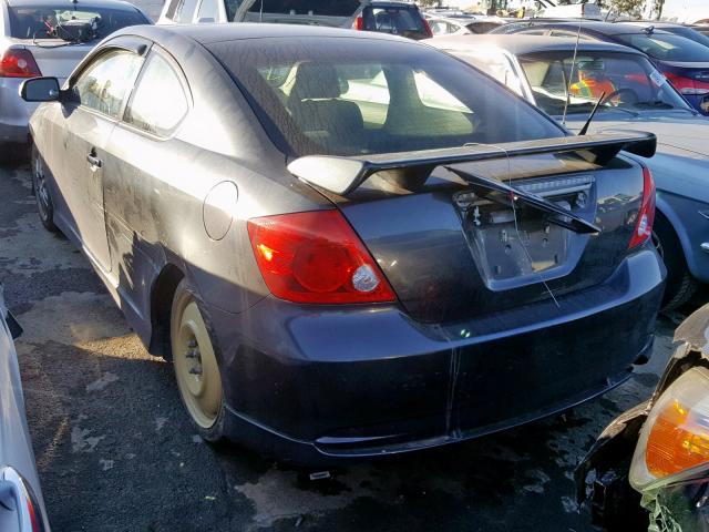 JTKDE177960077575 - 2006 TOYOTA SCION TC ნაცრისფერი ფოტო 3