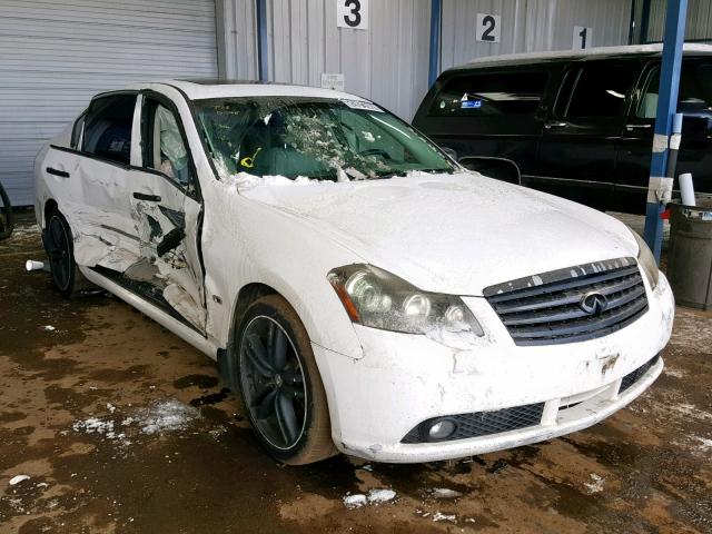 JNKAY01E76M103438 - 2006 INFINITI M35 BASE WHITE photo 1