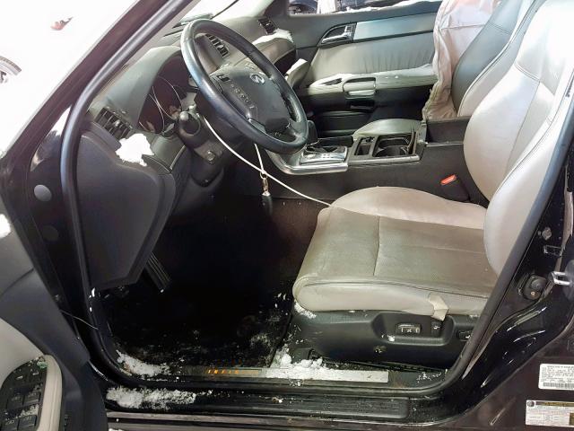 JNKAY01E76M103438 - 2006 INFINITI M35 BASE WHITE photo 5