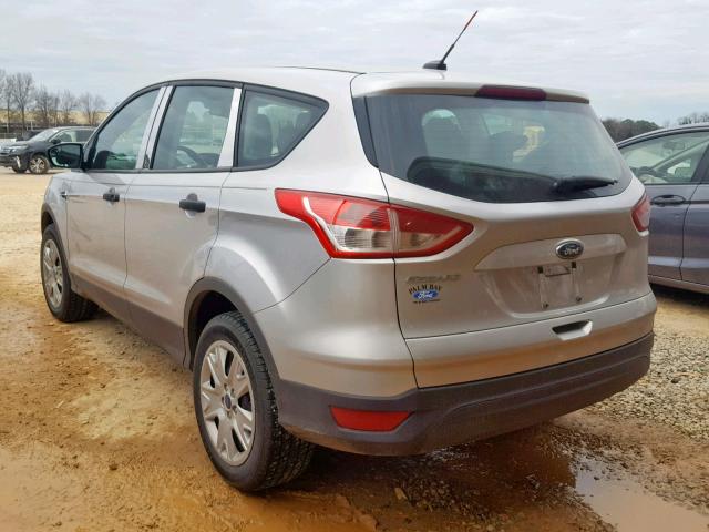 1FMCU0F71DUB21023 - 2013 FORD ESCAPE S SILVER photo 3