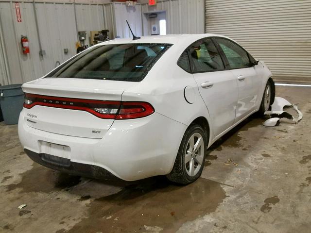 1C3CDFBB3FD140780 - 2015 DODGE DART SXT WHITE photo 4