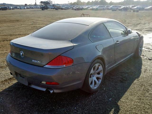 WBAEH73464B189427 - 2004 BMW 645 CI AUT GRAY photo 4