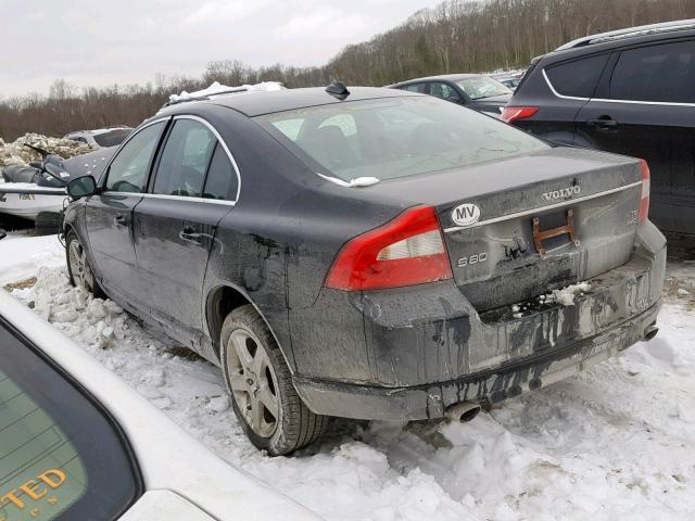 YV1AH992981052605 - 2008 VOLVO S80 T6 TUR BLACK photo 3