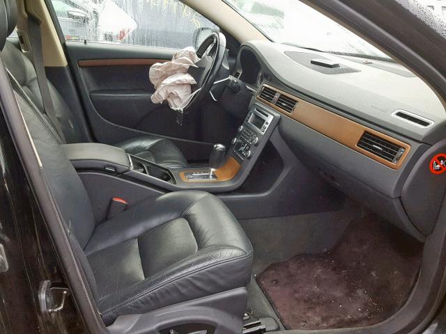 YV1AH992981052605 - 2008 VOLVO S80 T6 TUR BLACK photo 5