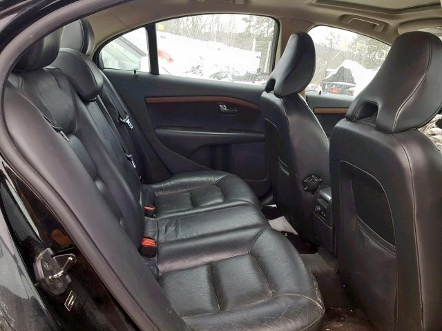 YV1AH992981052605 - 2008 VOLVO S80 T6 TUR BLACK photo 6