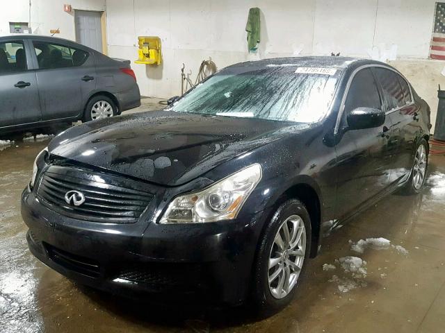 JNKCV61F29M357348 - 2009 INFINITI G37 BLACK photo 2