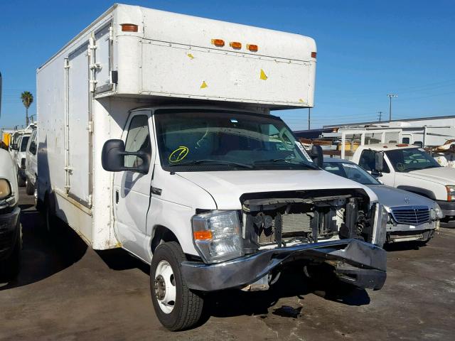 1FDXE4FS5FDA01559 - 2015 FORD E350 WHITE photo 1