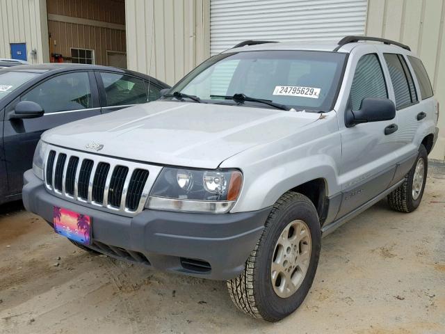 1J4GX48S33C518754 - 2003 JEEP GRAND CHER SILVER photo 2