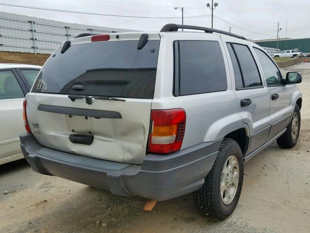 1J4GX48S33C518754 - 2003 JEEP GRAND CHER SILVER photo 4