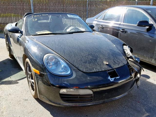 WP0CA29828U712089 - 2008 PORSCHE BOXSTER BLACK photo 1