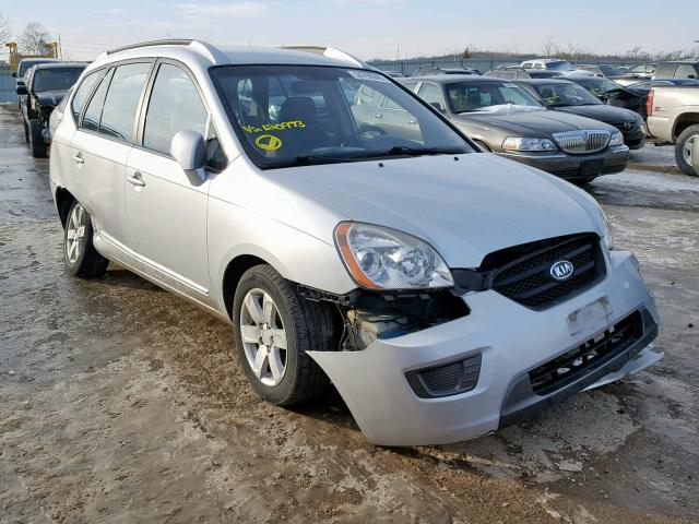 KNAFG526X77120973 - 2007 KIA RONDO LX SILVER photo 1